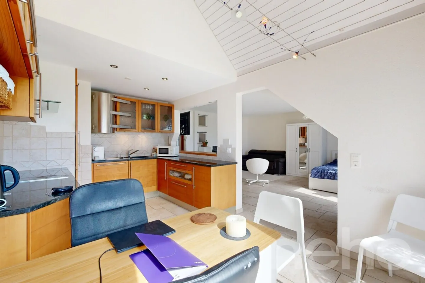 5.5-room duplex penthouse for sale in Crissier ? 121 m², bright, view - Photo 7 of 12