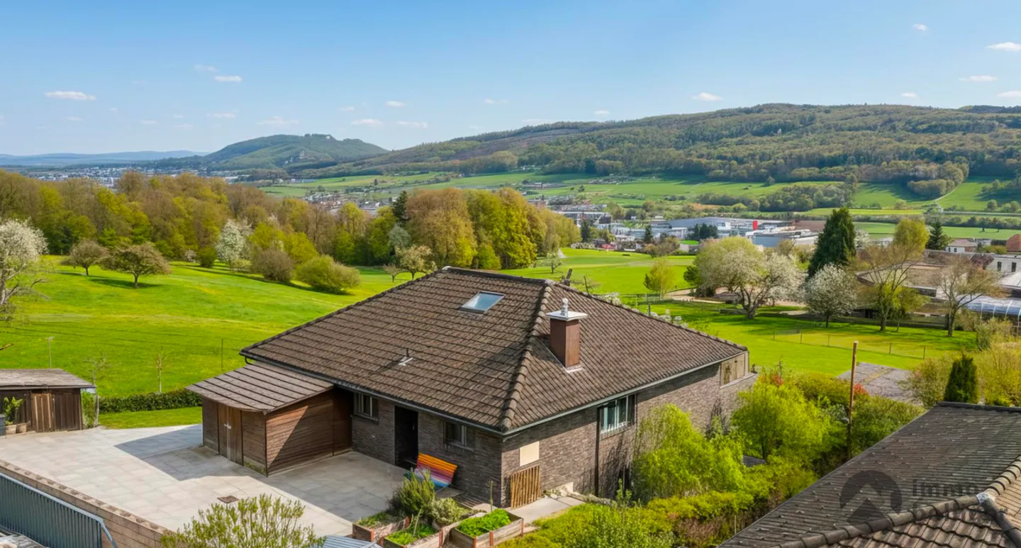 Vue sur les Alpes et tranquillité - vivre en exclusivité à Hägendorf - Photo 1 sur 12
