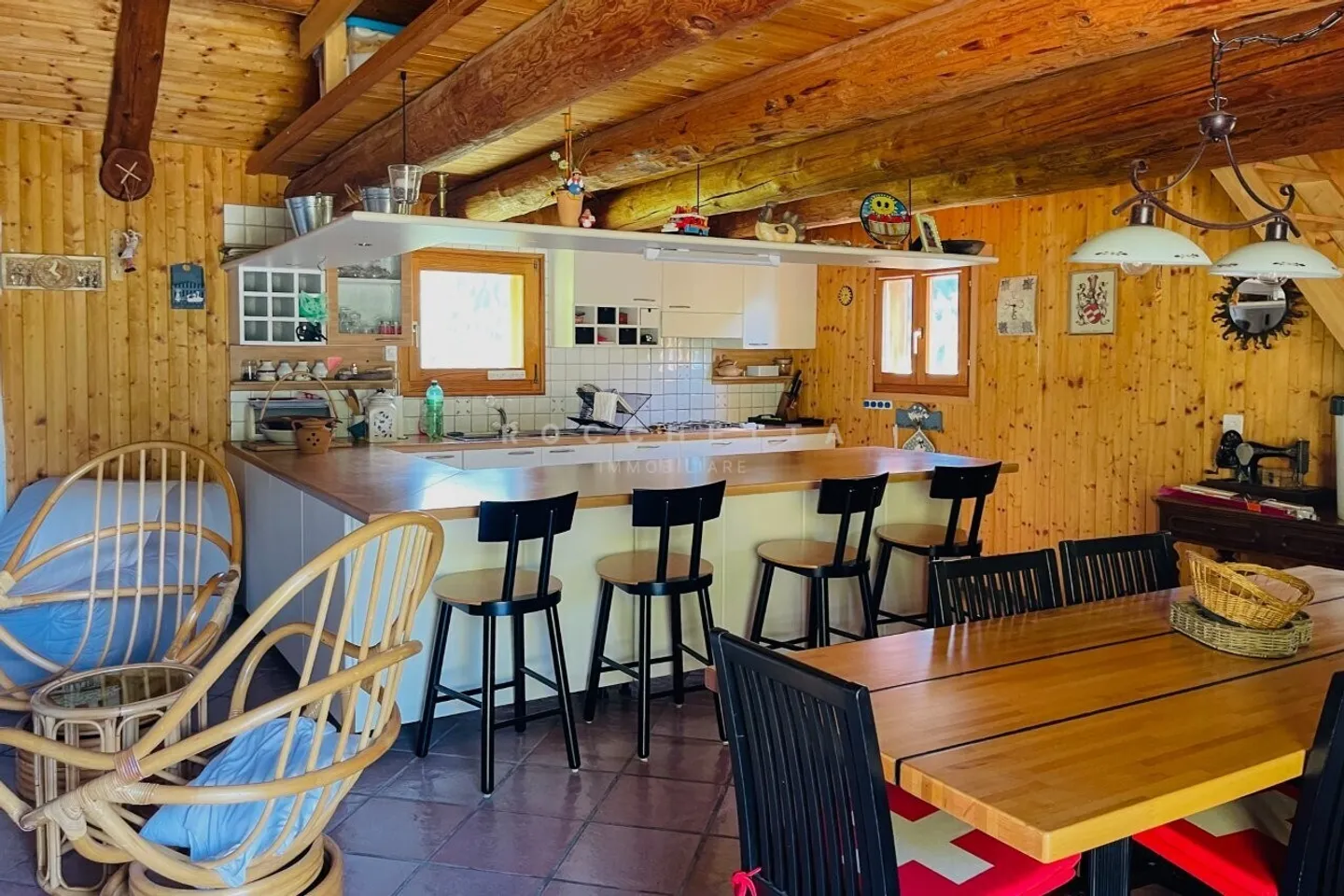 Wunderschönes Rustico mit Panoramablick auf den Malvaglia-See - Foto 4 von 9