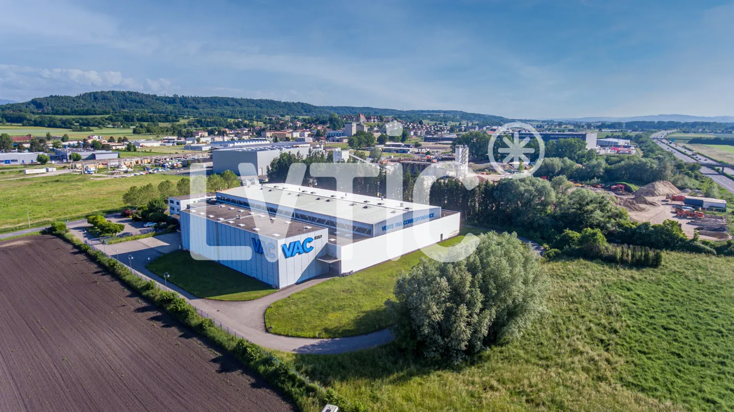 Logistikhalle und Büros von 7200 m2 teilbar zur Miete in Avenches - Foto 7 von 11