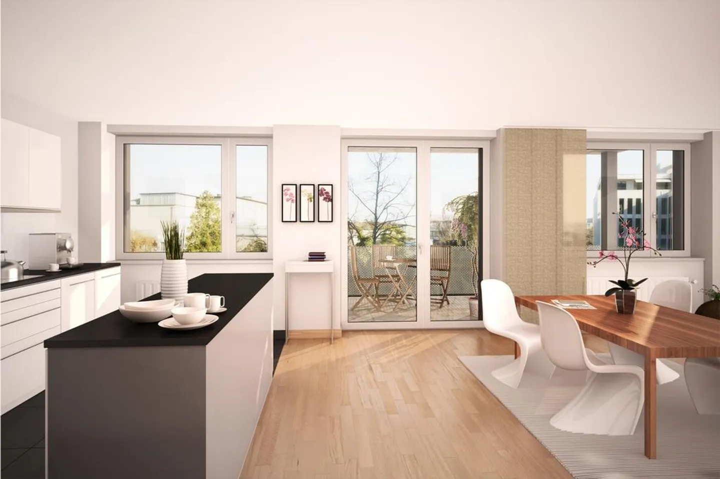 Exclusive city apartment with a view of greenery - Photo 2 of 6