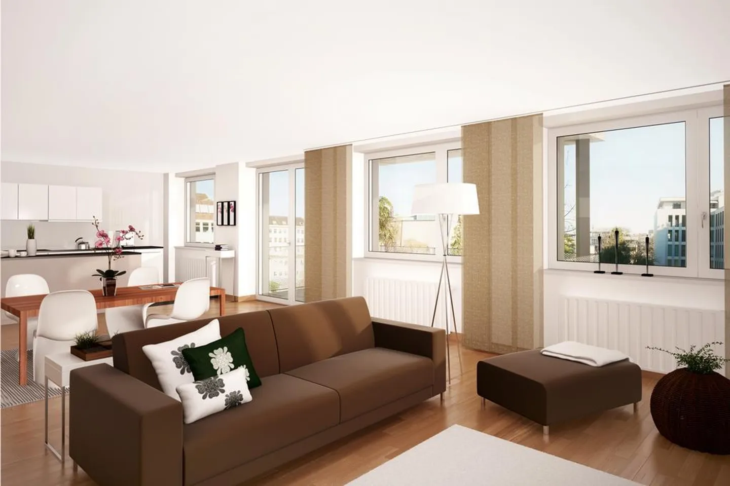 Exclusive city apartment with a view of greenery - Photo 3 of 6