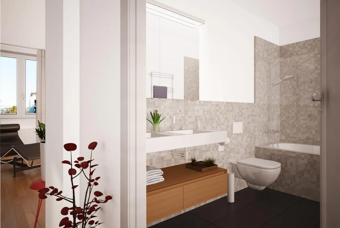 Exclusive city apartment with a view of greenery - Photo 5 of 6