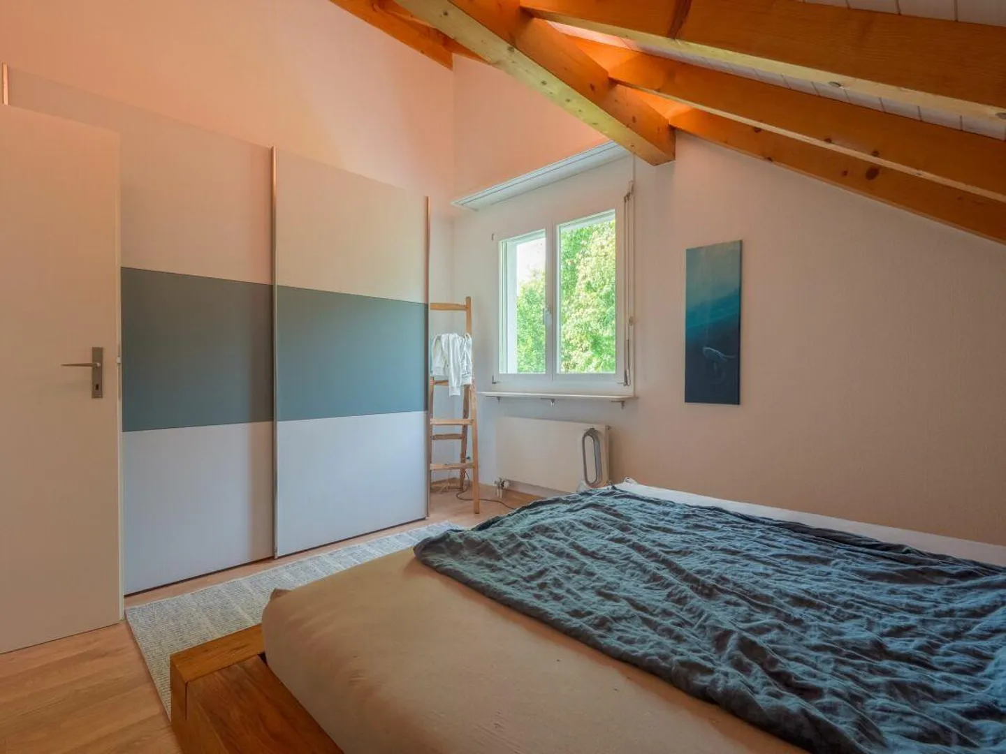 Bright 3.5 Room Attic Apartment with View plus Hobby Room and 1 Parking Space - Photo 7 of 11