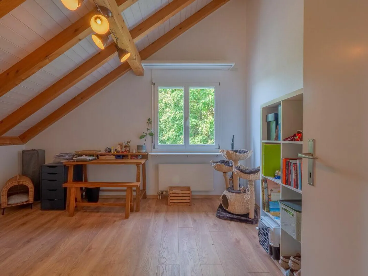 Bright 3.5 Room Attic Apartment with View plus Hobby Room and 1 Parking Space - Photo 8 of 11
