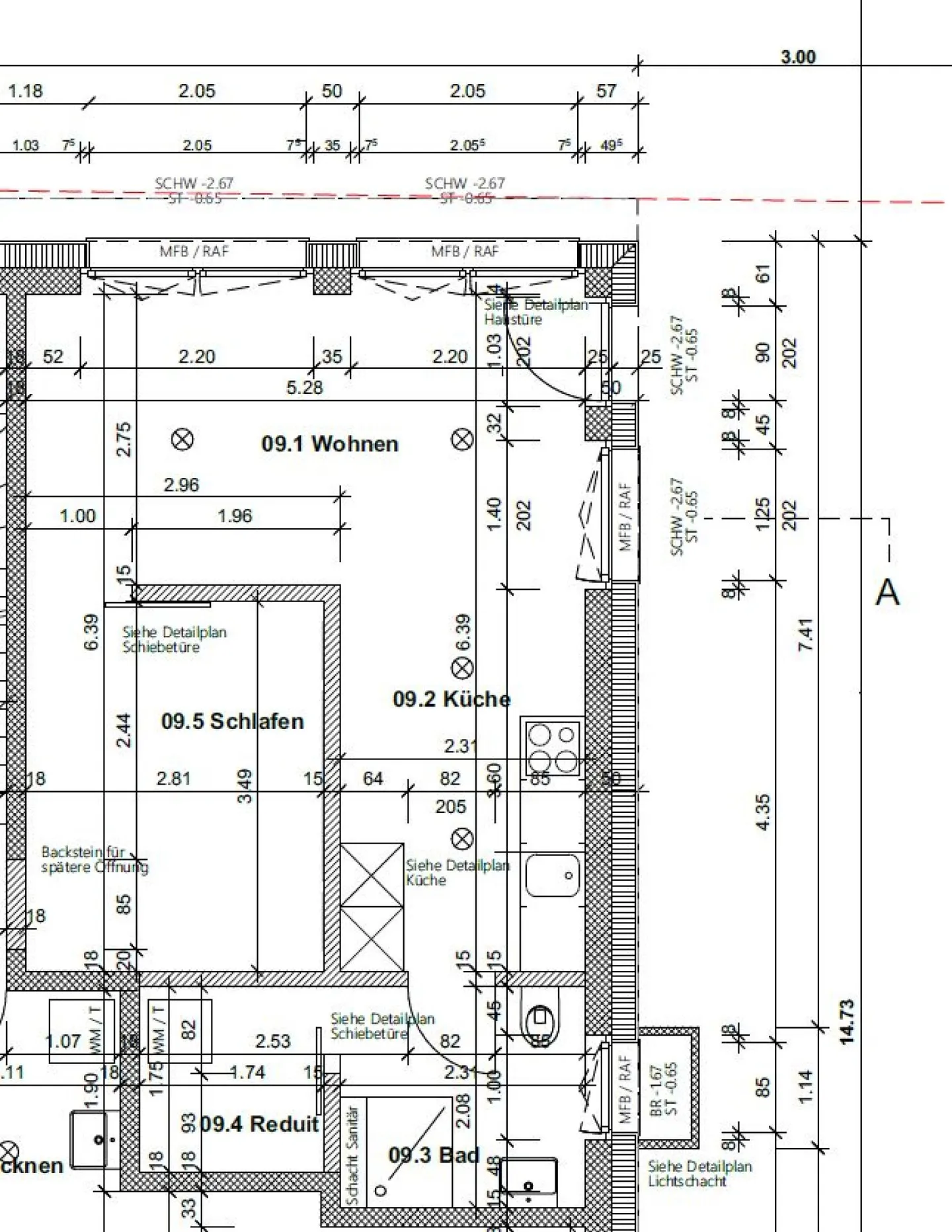 Nuovo appartamento di 1,5 stanze con patio a Muttenz - Foto 10 di 10