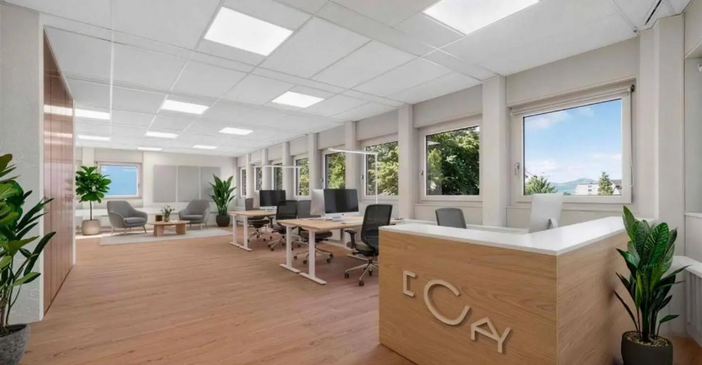 Il tuo futuro ufficio/clinica in uno spazio ristrutturato alle porte di Pully - Foto 1 di 6