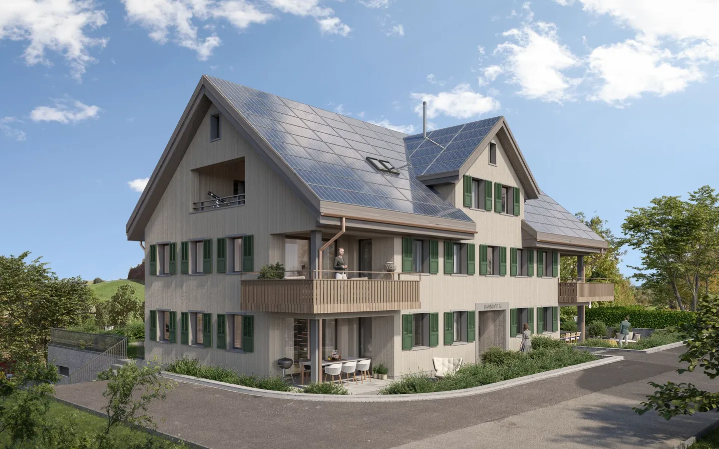 Nouveau bâtiment "Bahnhof" à Hauptwil - Photo 1 sur 3