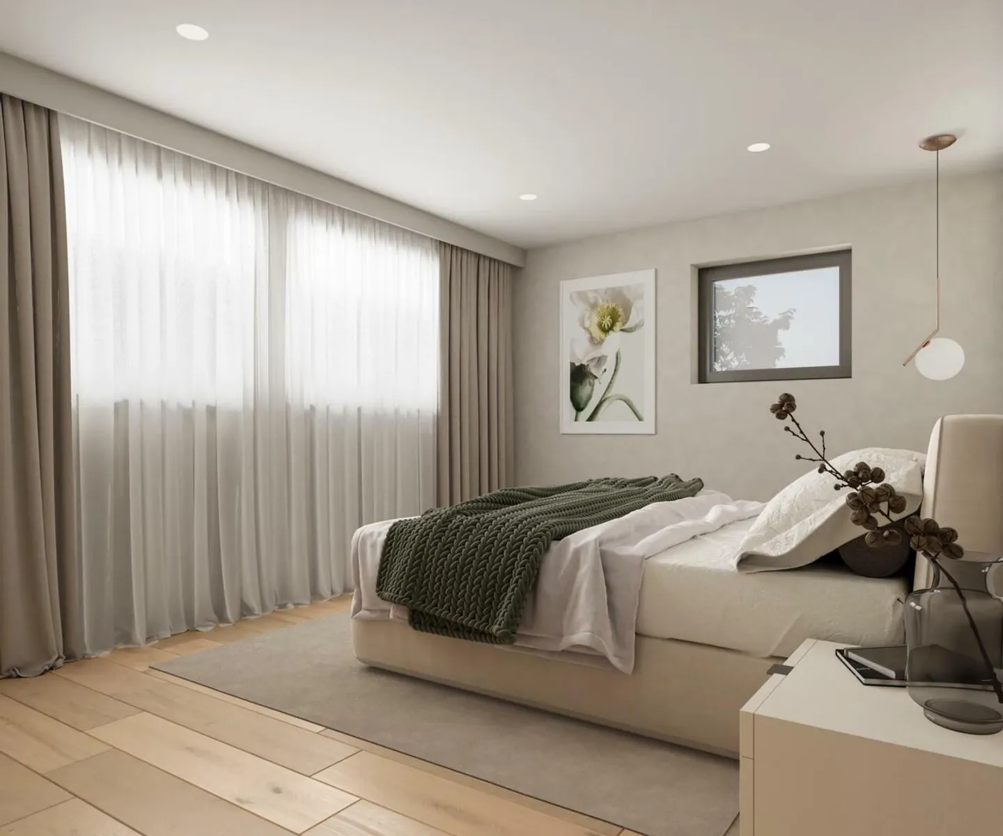 3.5-room apartment with a large 55m2 terrace - Photo 3 of 5