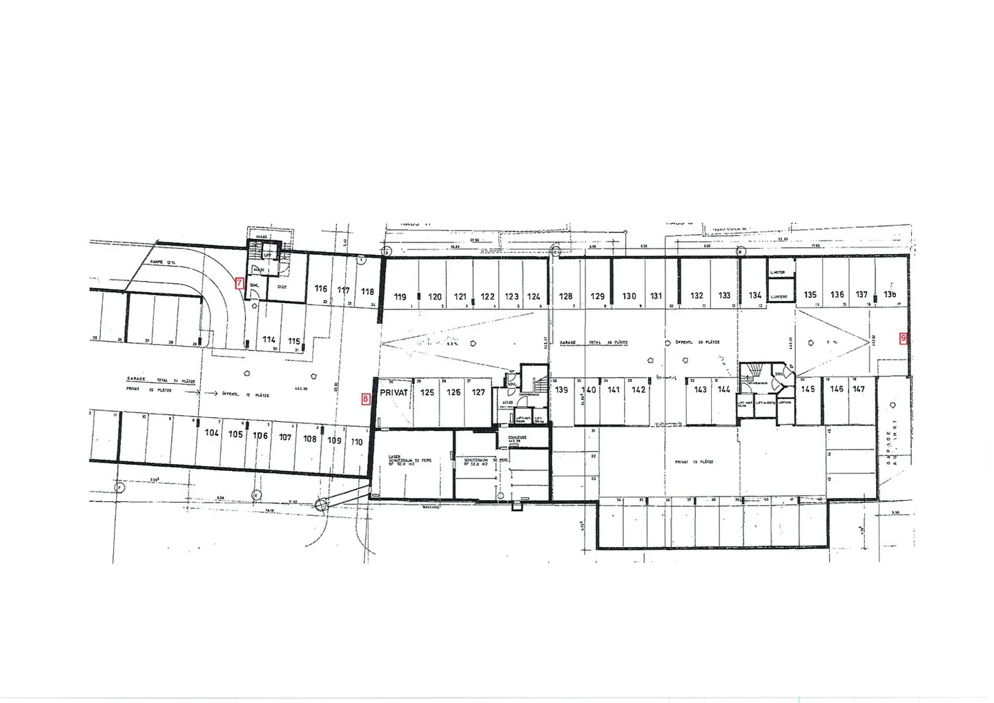 Spazi pubblicitari attraenti in un parcheggio sotterraneo pubblico molto frequentato - Foto 5 di 6