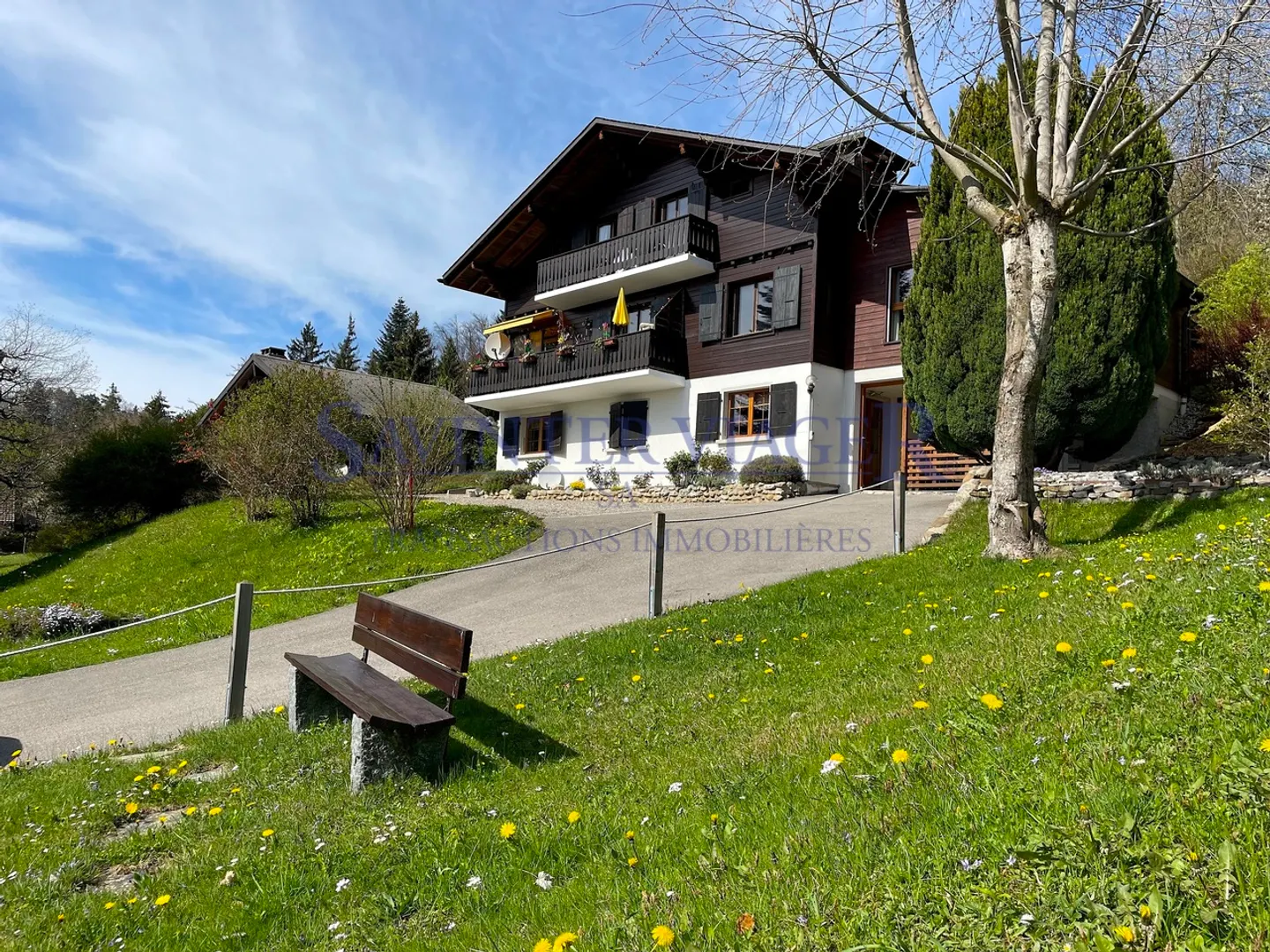 VIAGER. Châtel-St-Denis, Appartamento tranquillo, giardino PPE 2034m2 - Foto 1 di 23