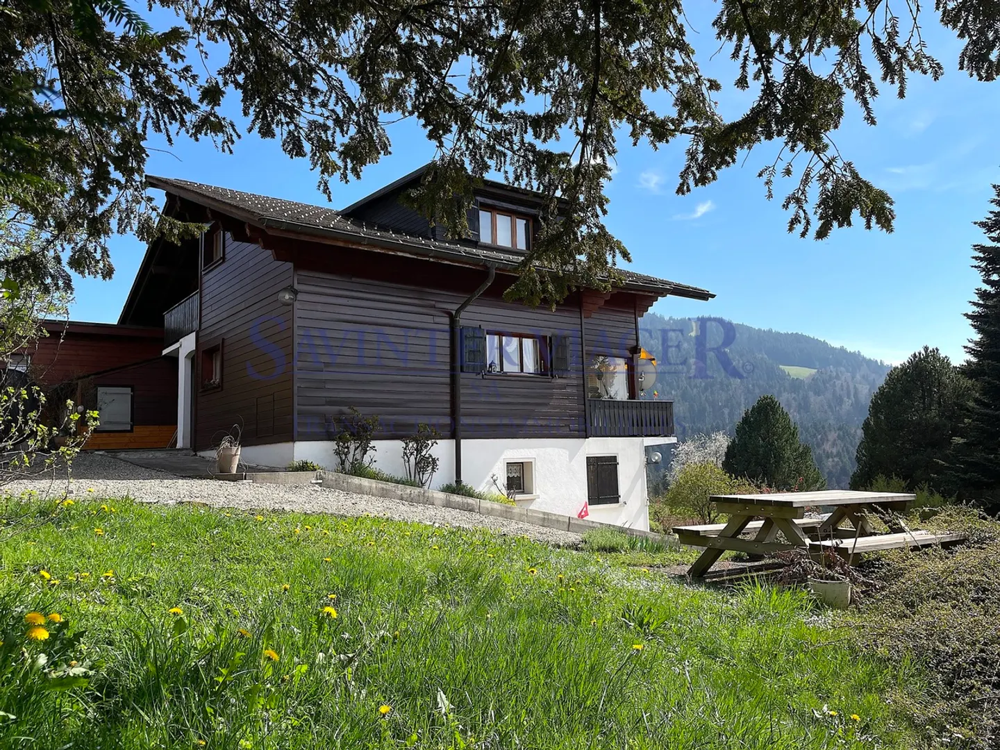 VIAGER. Châtel-St-Denis, Appartamento tranquillo, giardino PPE 2034m2 - Foto 20 di 23
