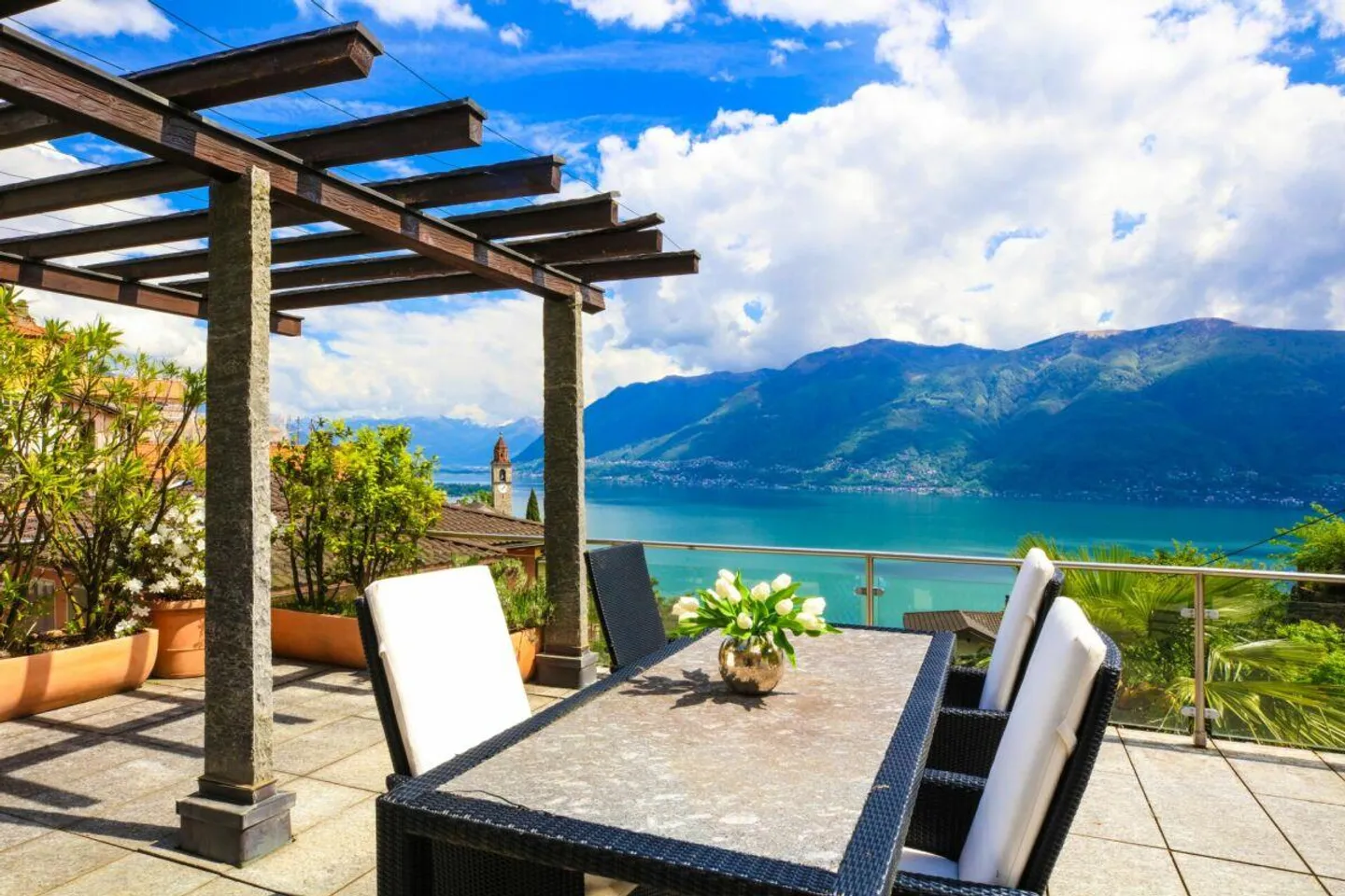 RONCO S/ASCONA - Duplex-Wohnung mit bezauberndem Seeblick - Foto 1 von 30