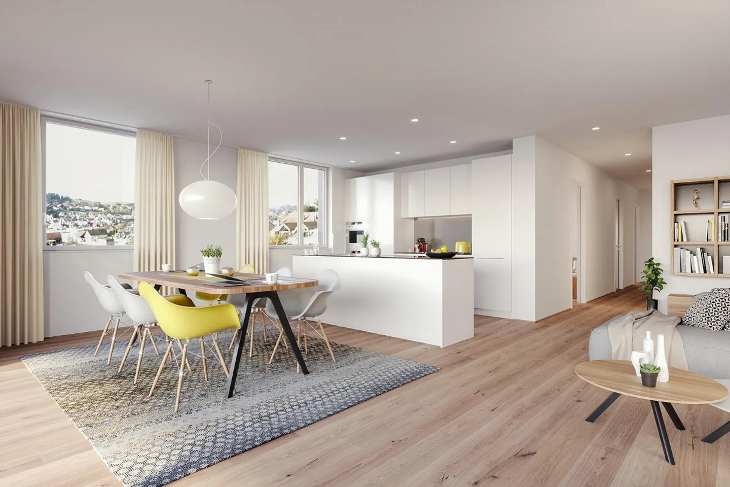 Appartement terrasse spécial de 3,5 pièces avec terrasse ensoleillée (Top A1.2) - Photo 5 sur 10