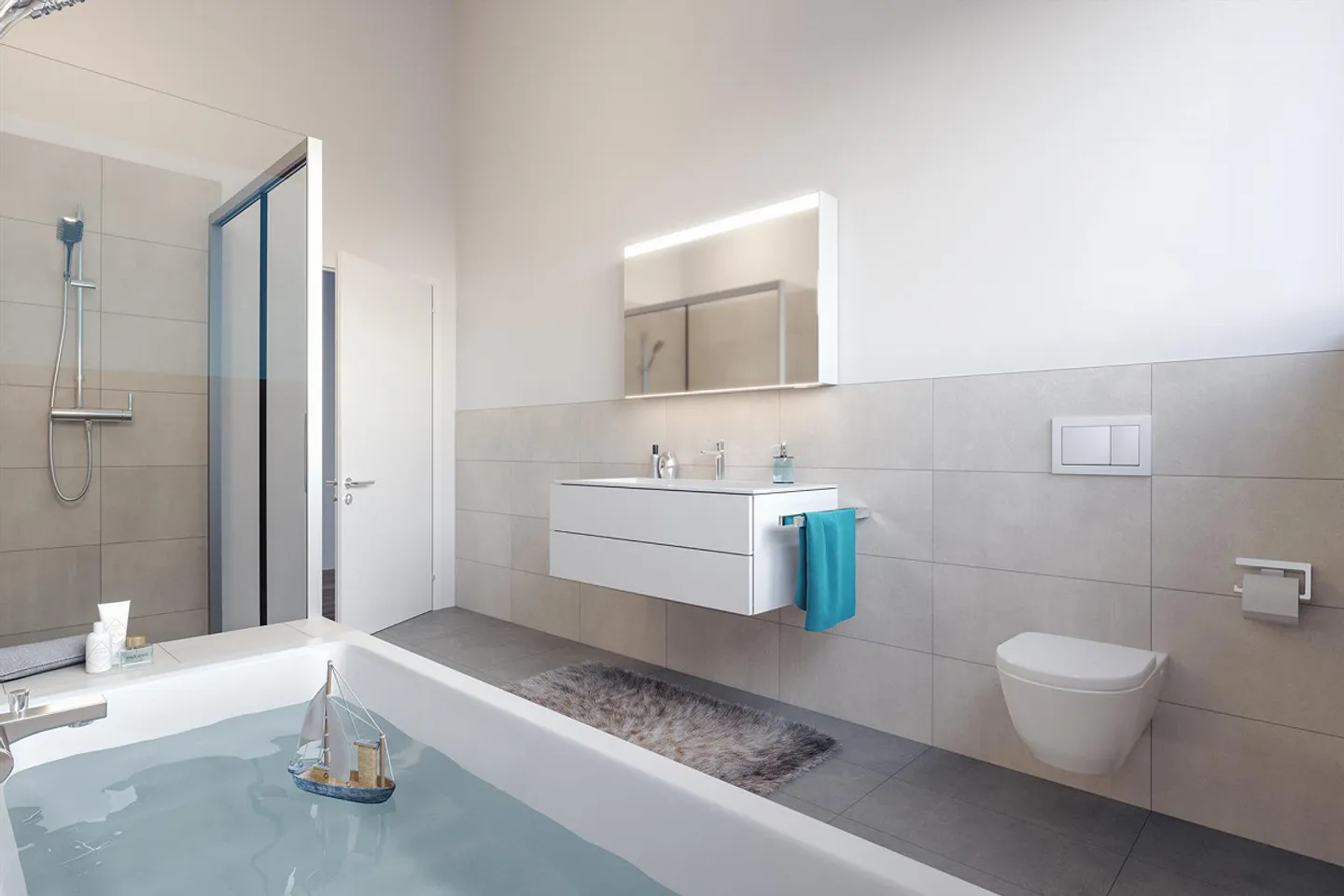 Appartement terrasse spécial de 3,5 pièces avec terrasse ensoleillée (Top A1.2) - Photo 8 sur 10