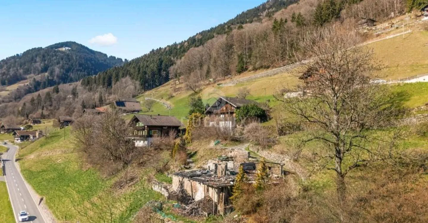 Magnifico terreno edificabile di 1'478 m2 con vista panoramica Troistorrents - Foto 4 di 4