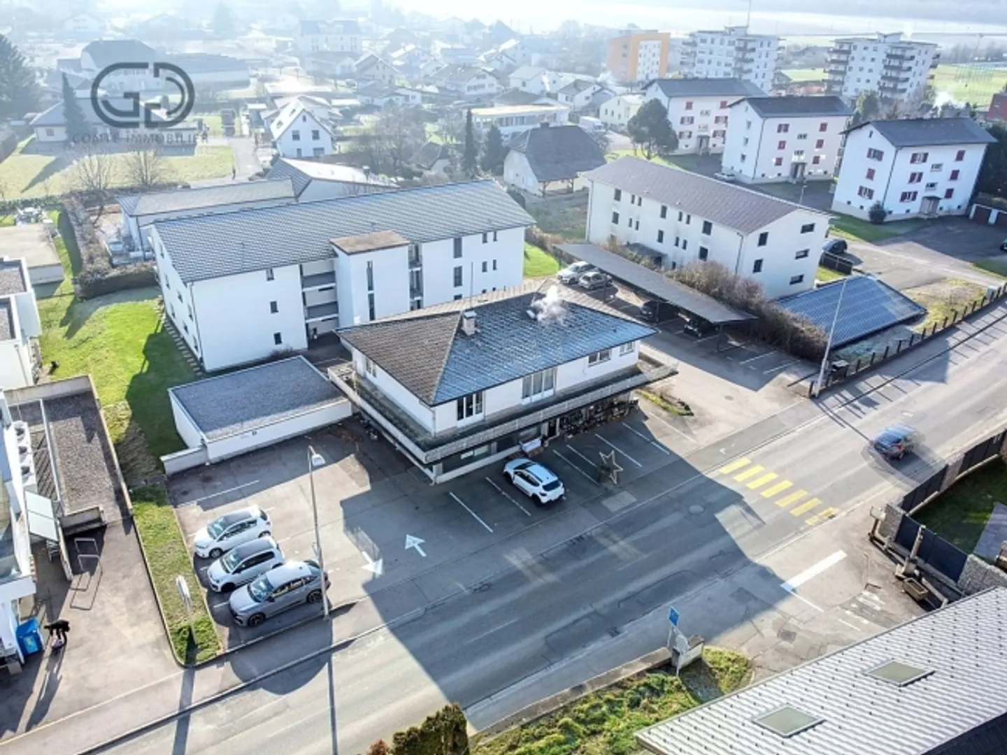 Immeuble mixte à vendre - Excellent placement financier au centre d'Alle - Photo 2 sur 13