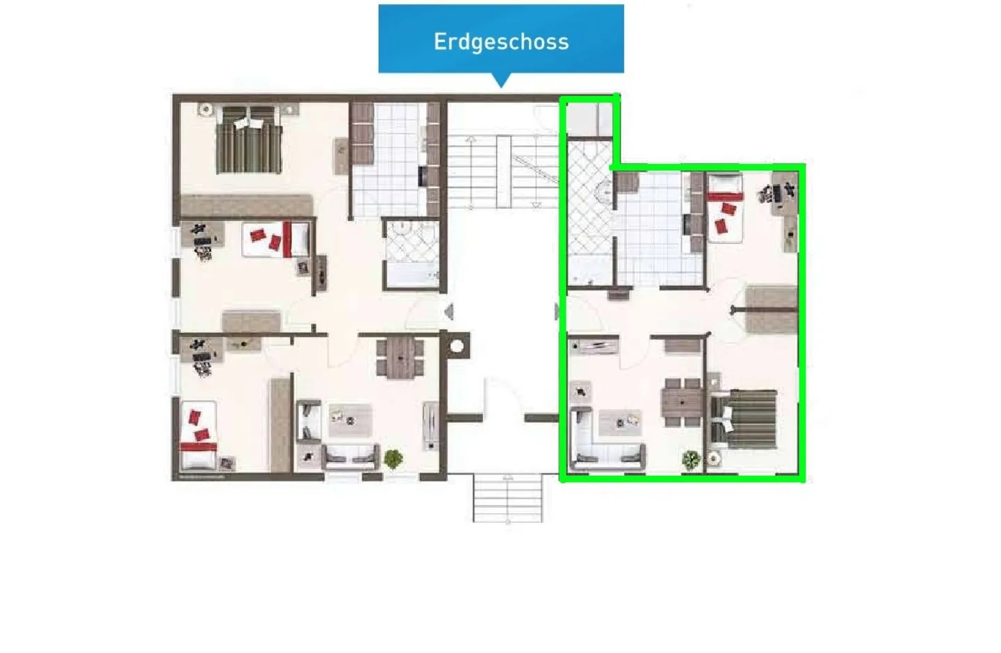 Charmante Wohnung in Walzenhausen - Foto 11 von 11