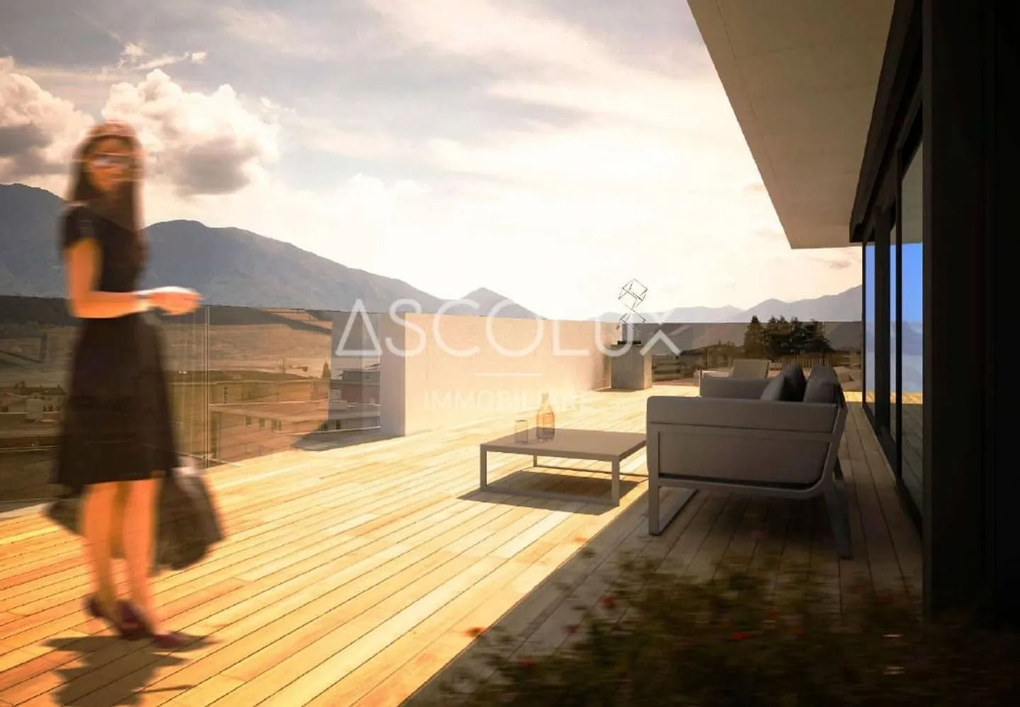 Attico prestigioso con vista panoramica sul lago – 4,5 stanze piene di raffinatezza e luminosità - Foto 6 di 13