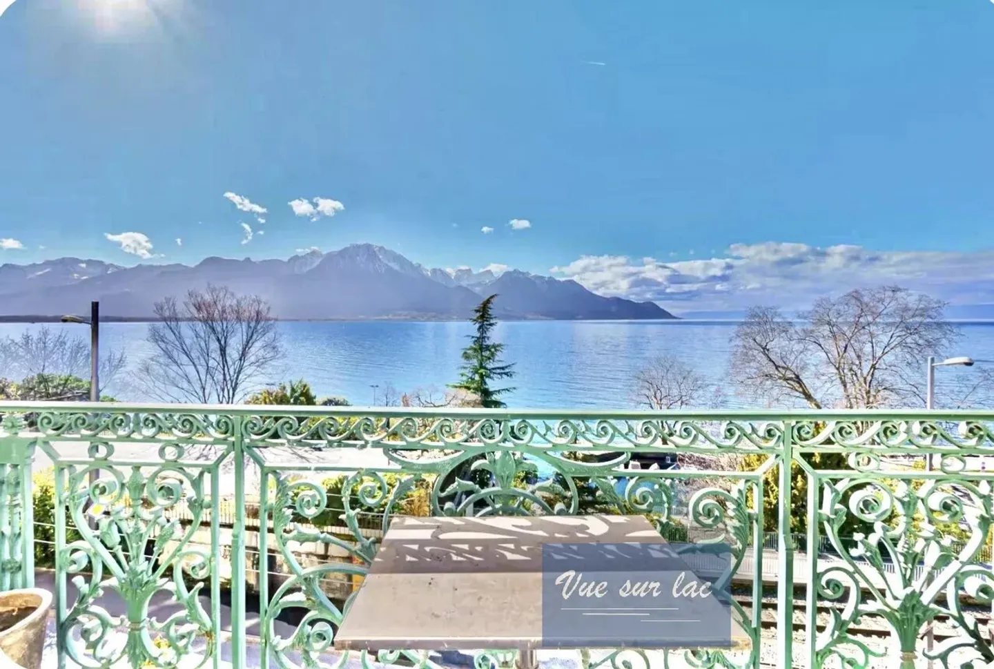 Charmante Wohnung in Montreux - Foto 1 von 12
