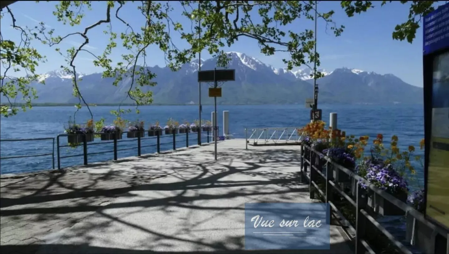 Charmante Wohnung in Montreux - Foto 11 von 12