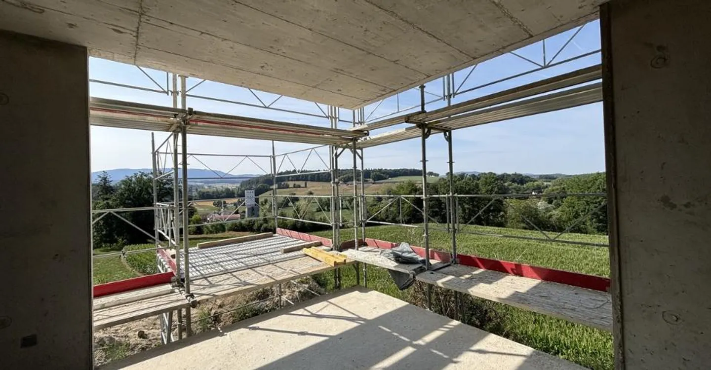 Duplex mit Loggia in Villars - Foto 3 von 11