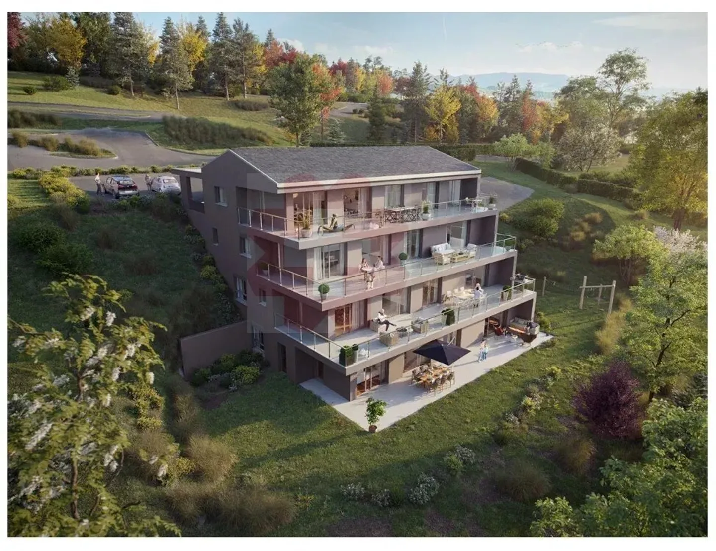 Last opportunity? Elegant 4.5-room apartment with terrace and private garden 10 minutes from Crans-Montana - Photo 1 of 2