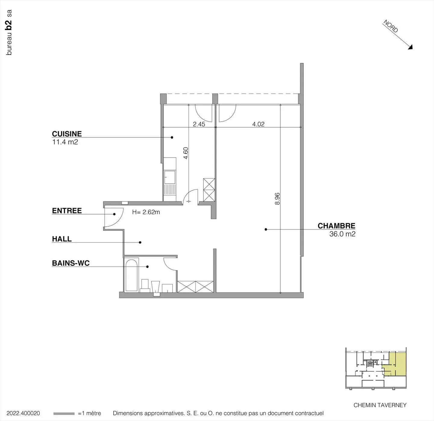 GRAND-SACONNEX - Chemin Taverney 14 - 66m2 - Photo 4 of 4