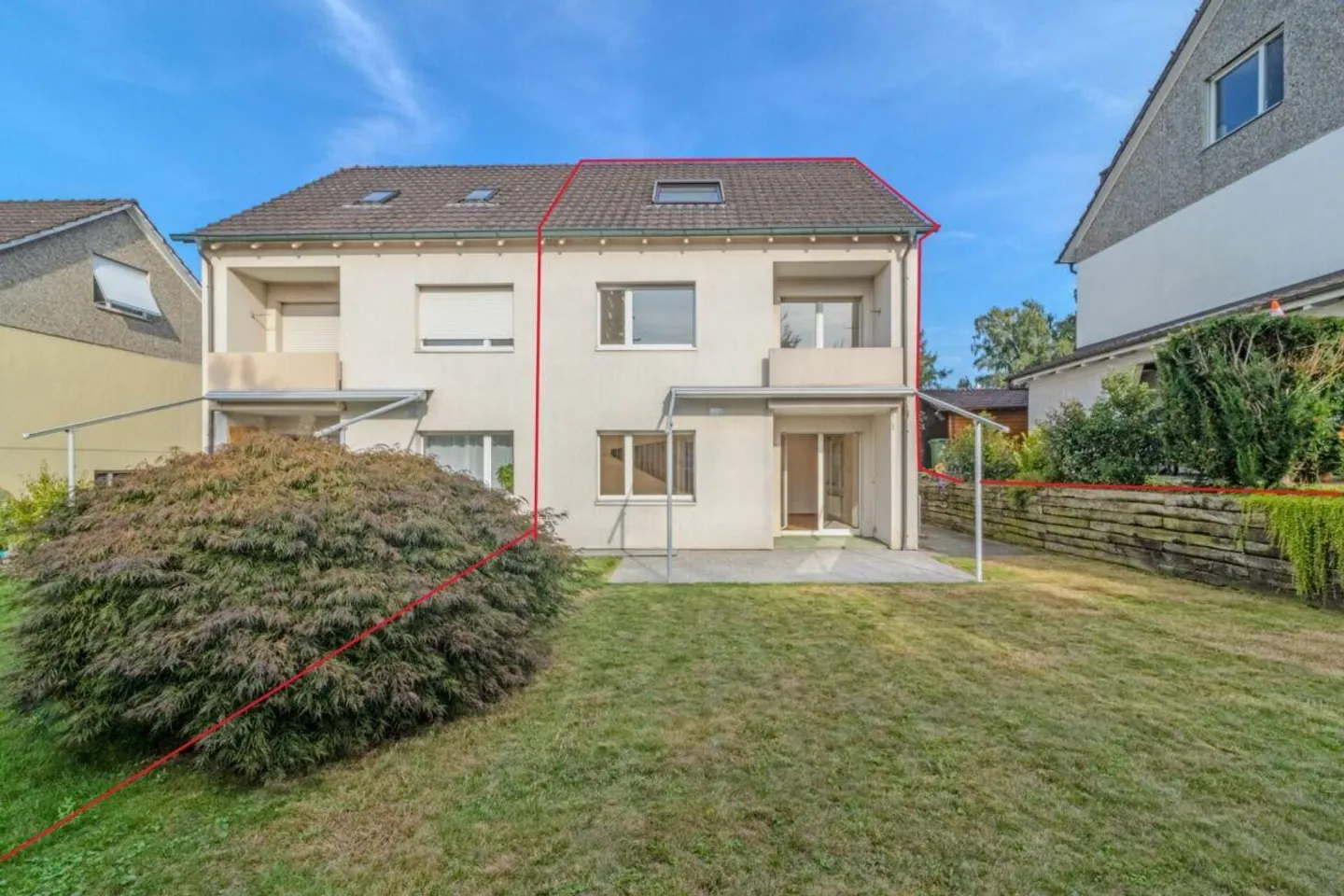 5.5 Z' semi-detached house with large garden and private garage box - Photo 13 of 13
