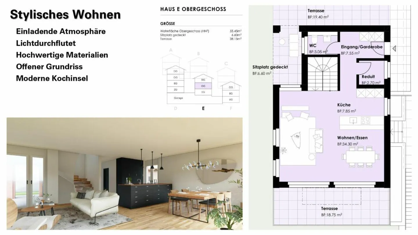 Investissement et qualité de vie : Maison avec appartement séparé (Maison E) - Photo 6 sur 10