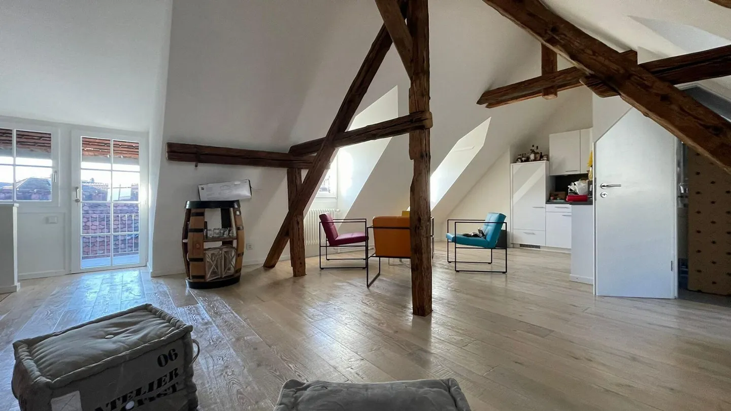Bijou dans un emplacement central à Kleinbasel. "Airbnb, penthouse ... - Photo 7 sur 45