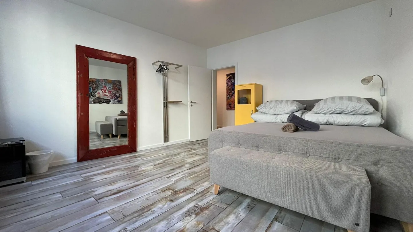 Bijou dans un emplacement central à Kleinbasel. "Airbnb, penthouse ... - Photo 17 sur 45