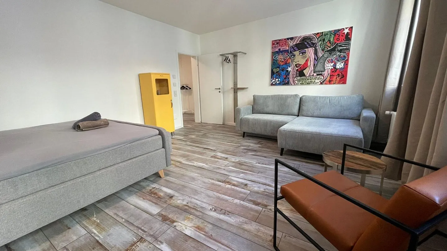 Bijou dans un emplacement central à Kleinbasel. "Airbnb, penthouse ... - Photo 20 sur 45