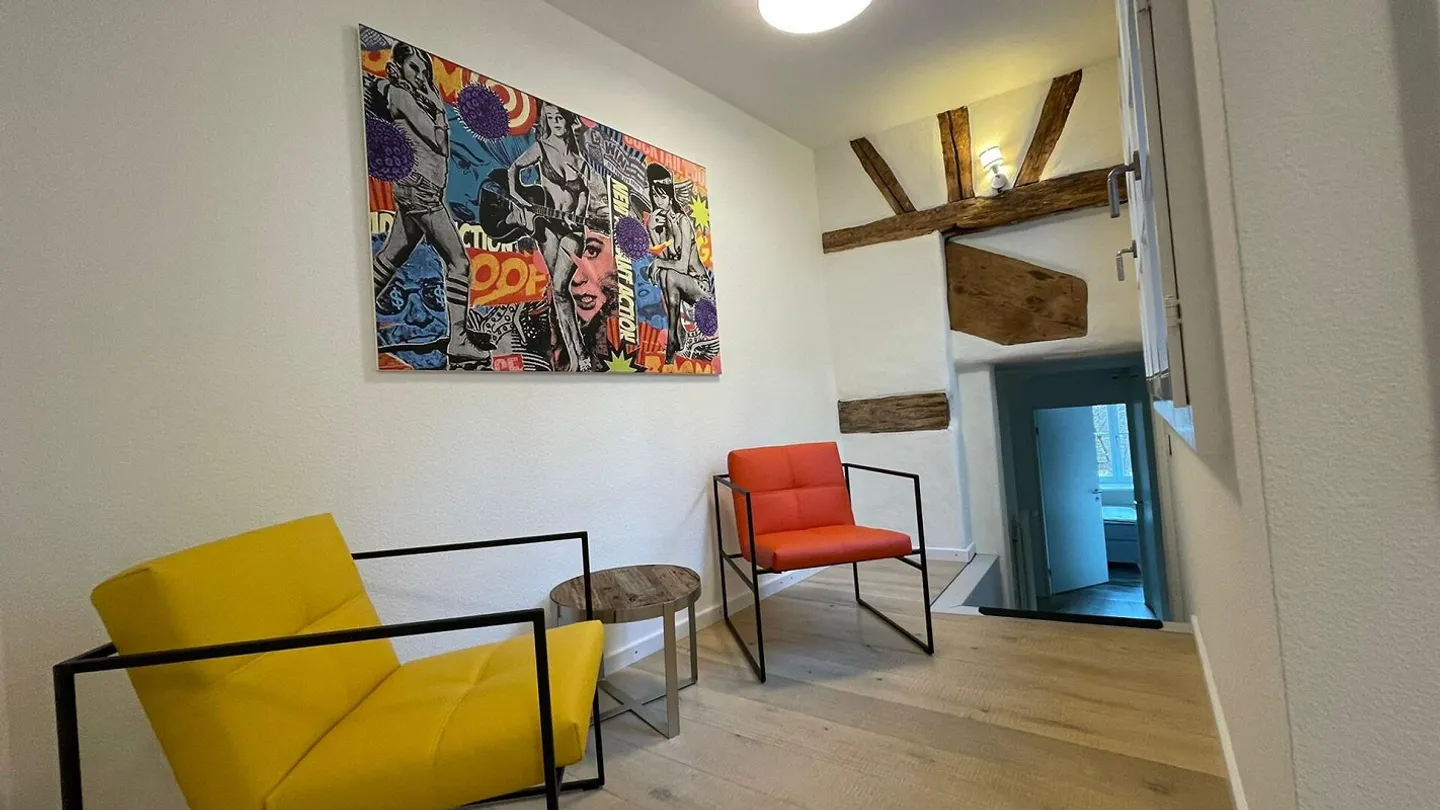 Bijou dans un emplacement central à Kleinbasel. "Airbnb, penthouse ... - Photo 21 sur 45