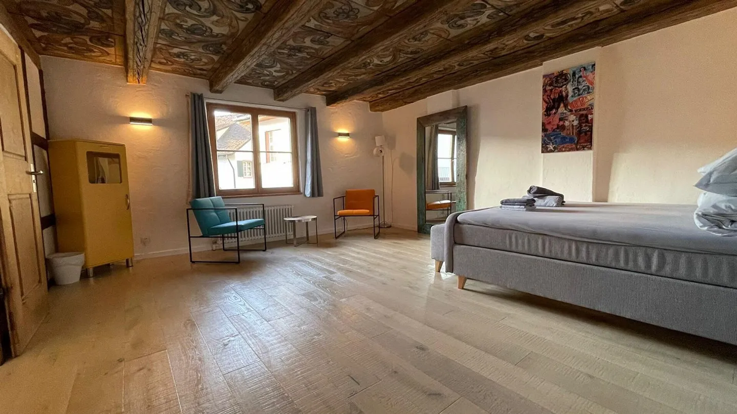 Bijou dans un emplacement central à Kleinbasel. "Airbnb, penthouse ... - Photo 38 sur 45