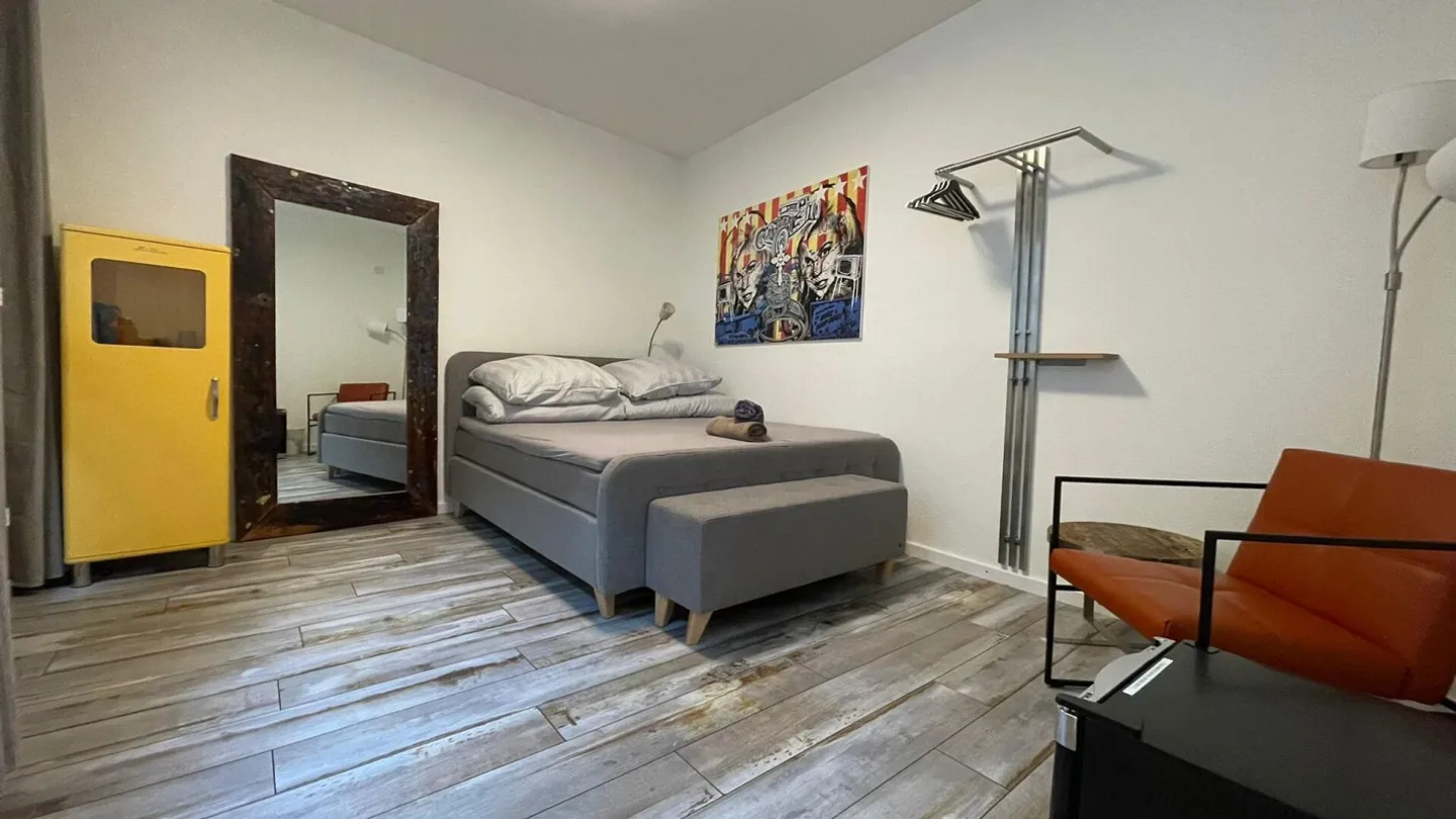 Bijou dans un emplacement central à Kleinbasel. "Airbnb, penthouse ... - Photo 13 sur 45