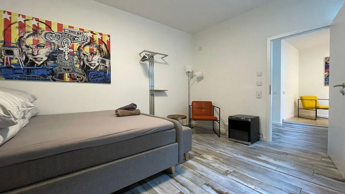 Bijou dans un emplacement central à Kleinbasel. "Airbnb, penthouse ... - Photo 15 sur 45