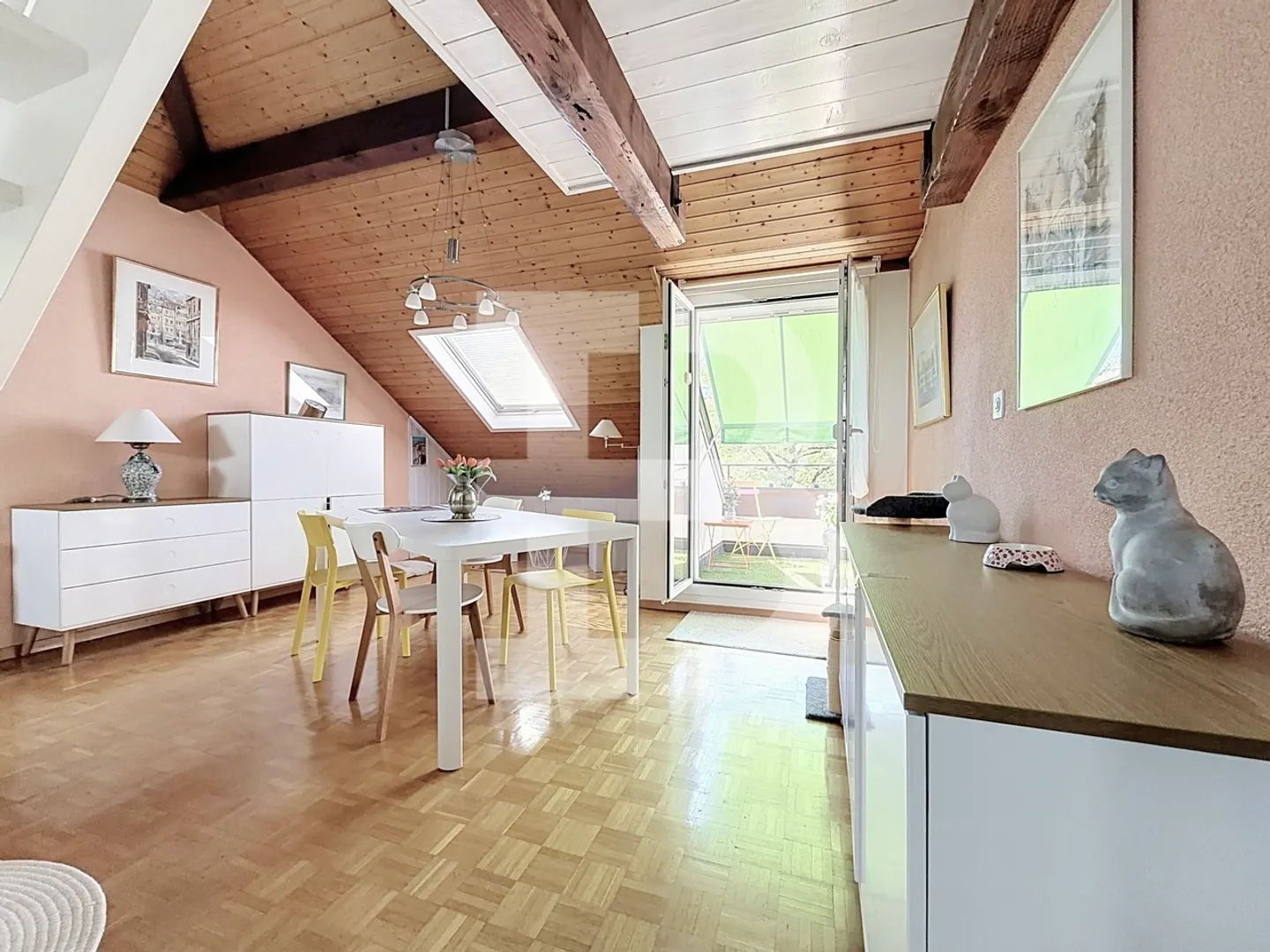 Charmantes Penthouse-Duplex - Foto 6 von 10