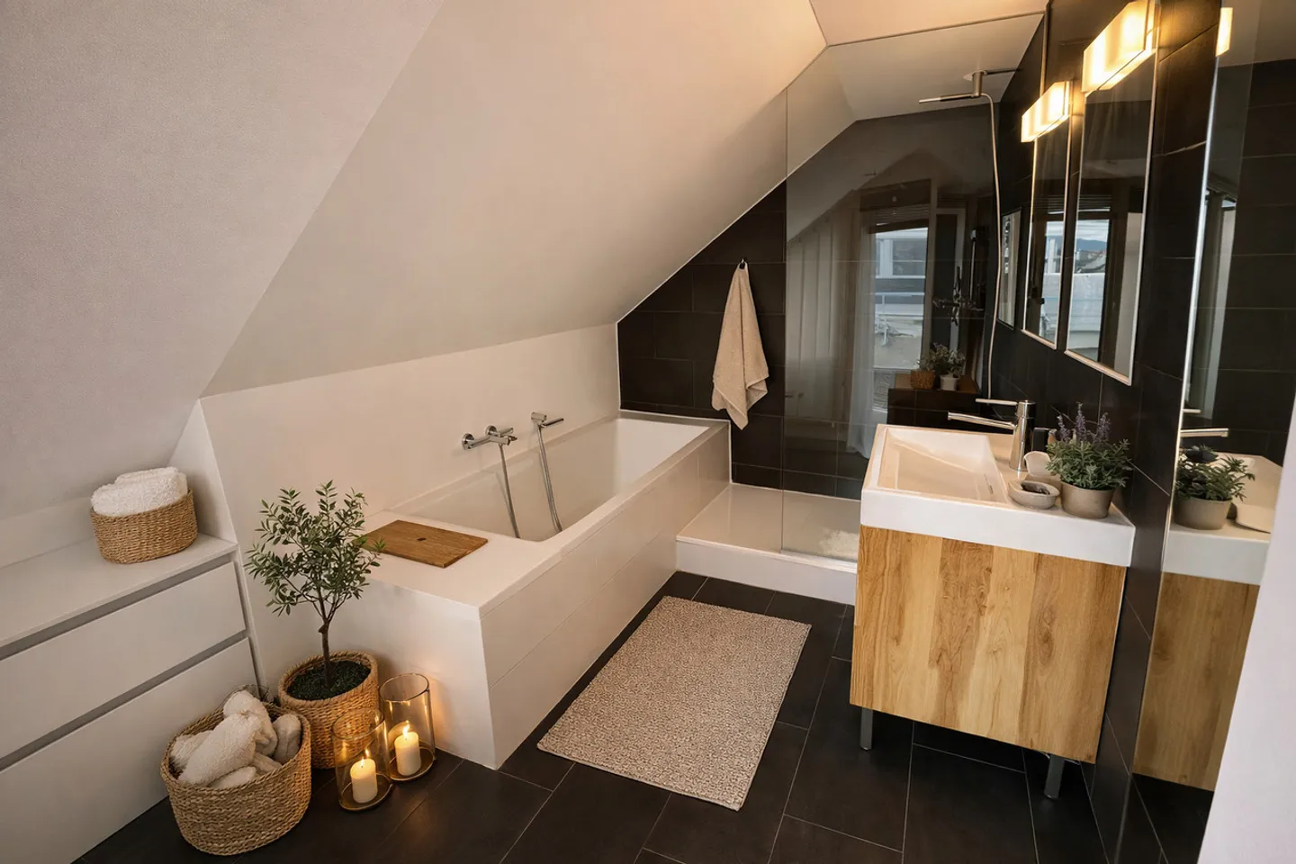 Elegantes Penthouse mit Terrassen - Foto 9 von 18