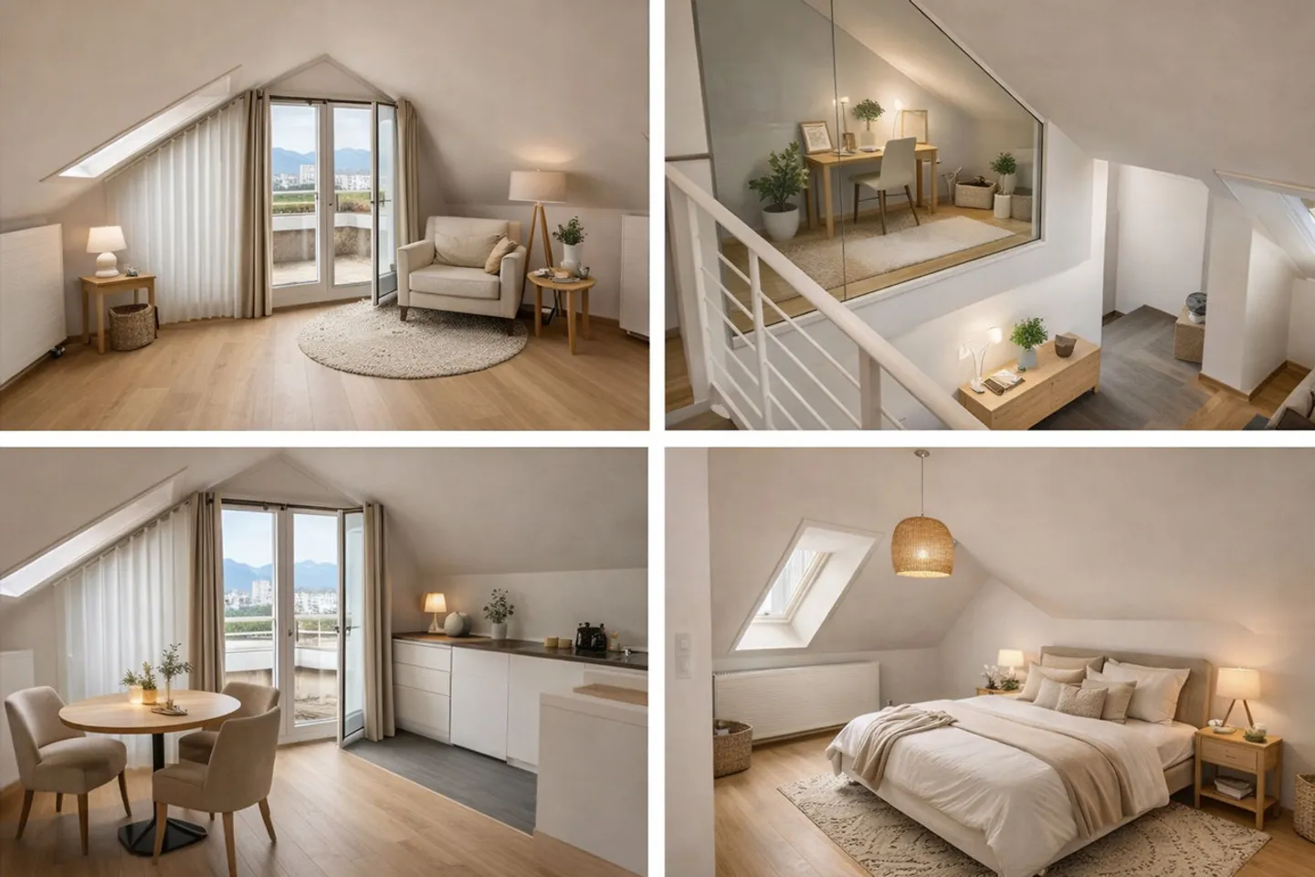 Elegantes Penthouse mit Terrassen - Foto 14 von 18