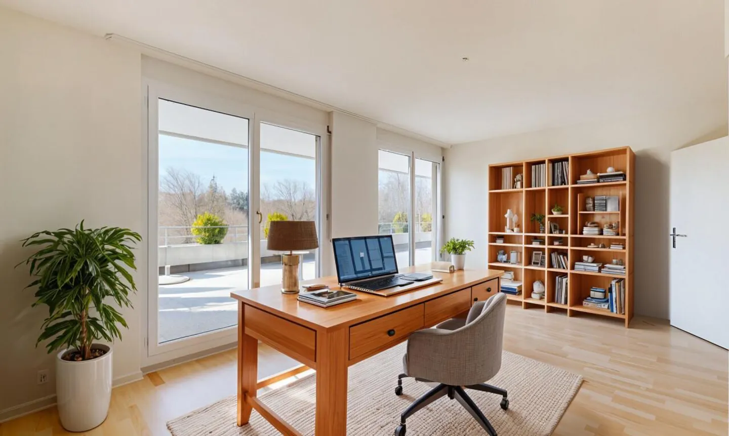 Ampio appartamento con terrazza di 5,5 locali a Düdingen - Foto 4 di 13