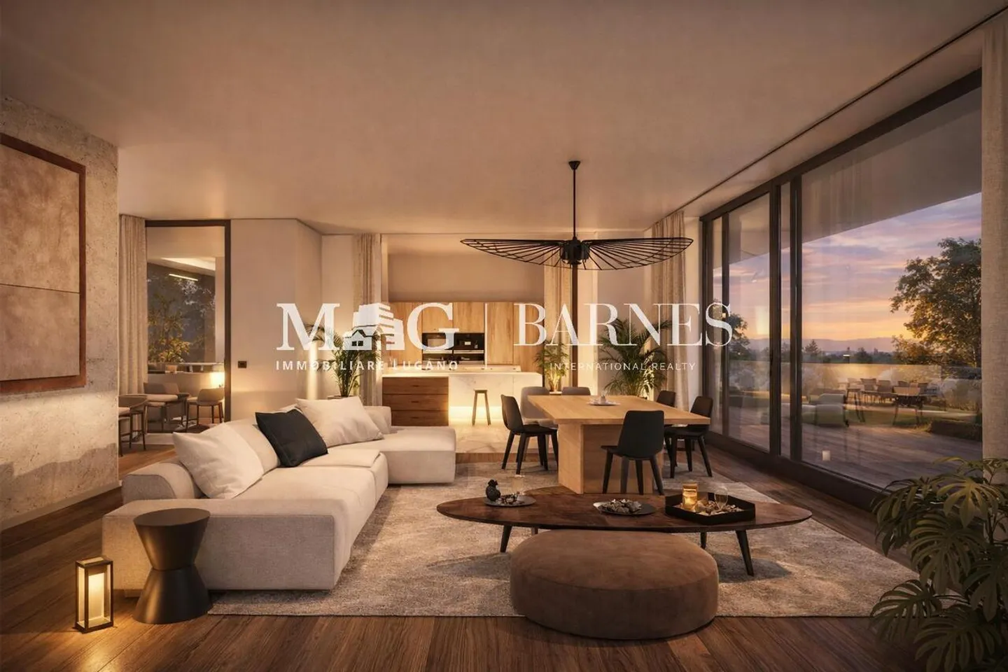Collina d’Oro : Penthouse de nouvelle construction avec terrasse panoramique - Photo 8 sur 11