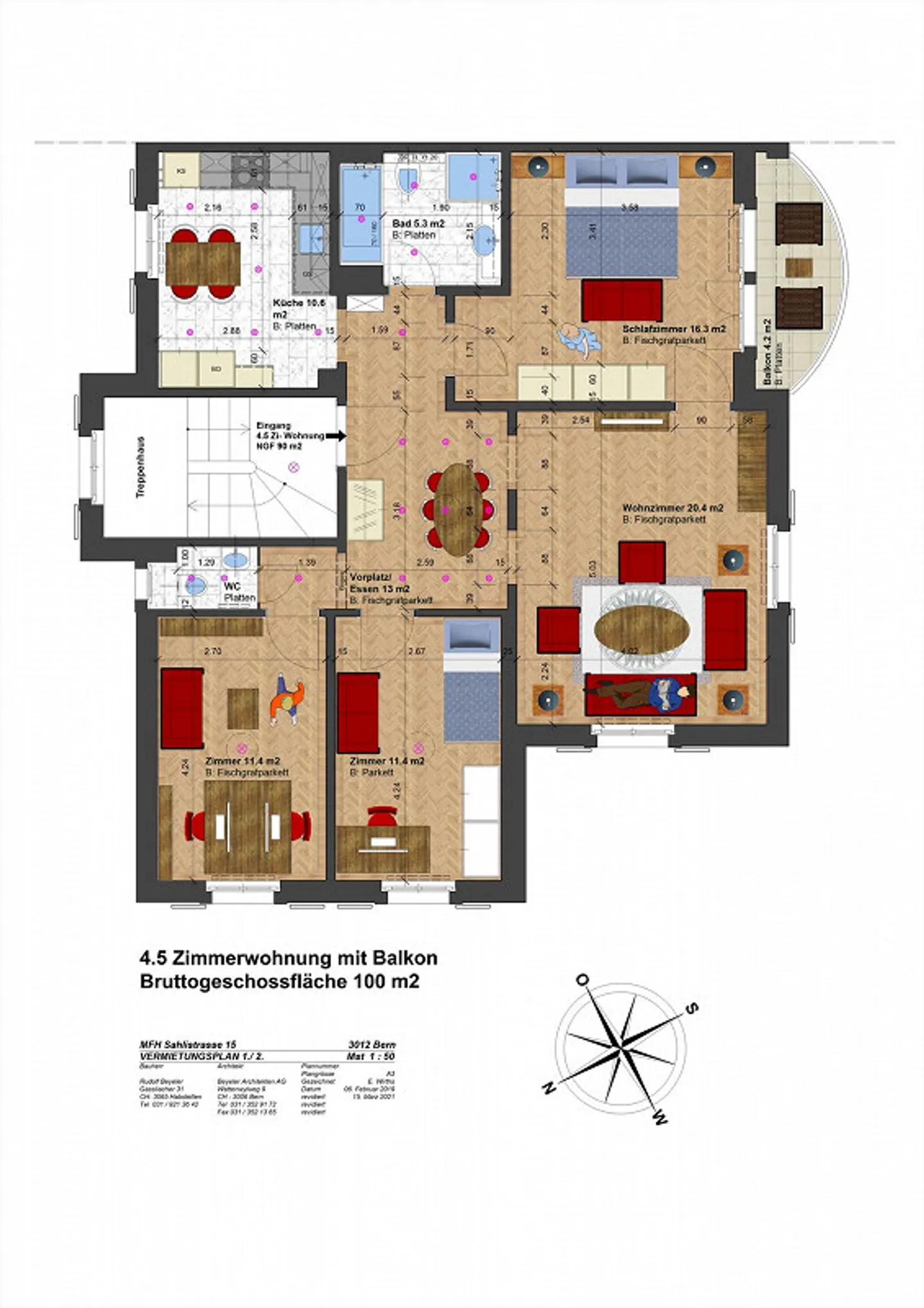 Appartamento incantevole a Länggass - Foto 3 di 10
