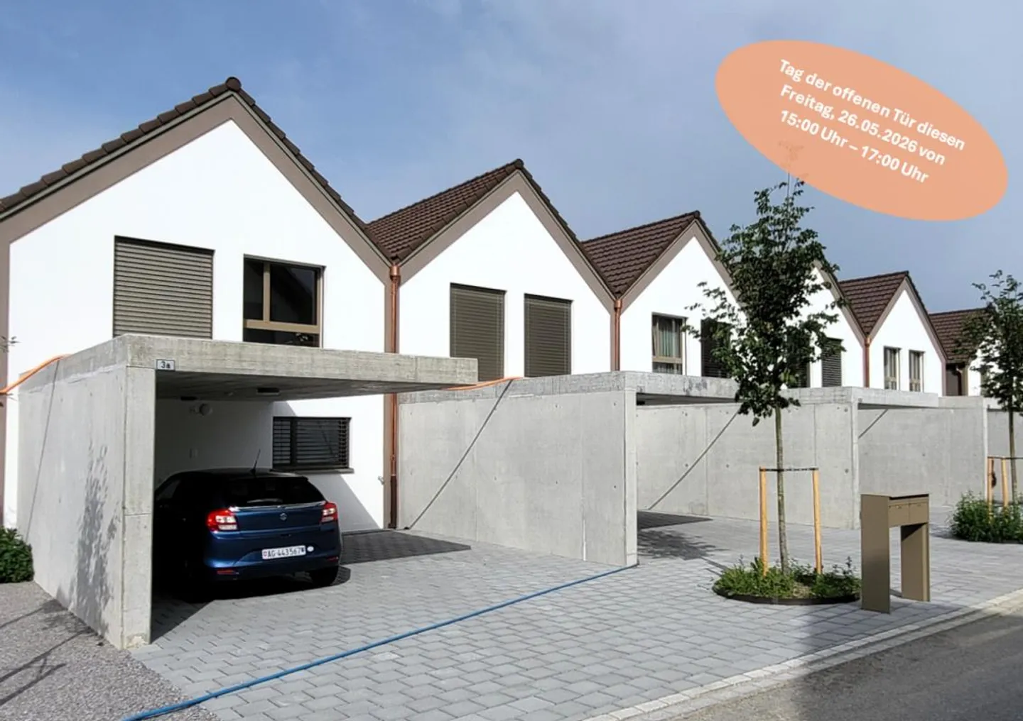 Modern New Townhouse in Reinach with Sunny Living Environment - Photo 1 of 12