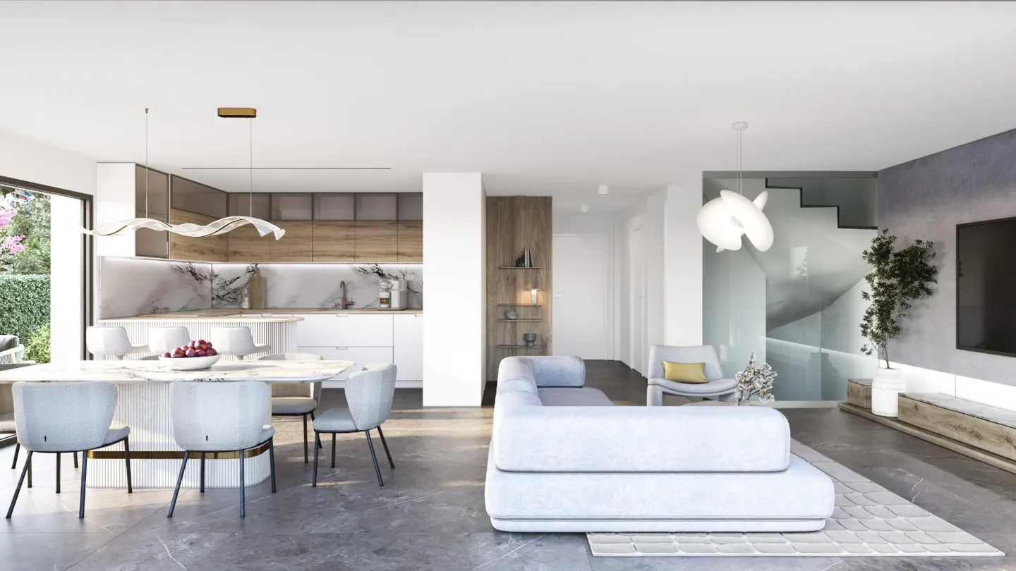 Villa moderne de 4,5 pièces avec jardin à Nyon - Photo 6 sur 8