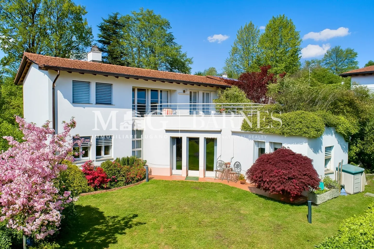 Lugano, Cureglia : Maison méditerranéenne avec jardin - Photo 1 sur 15