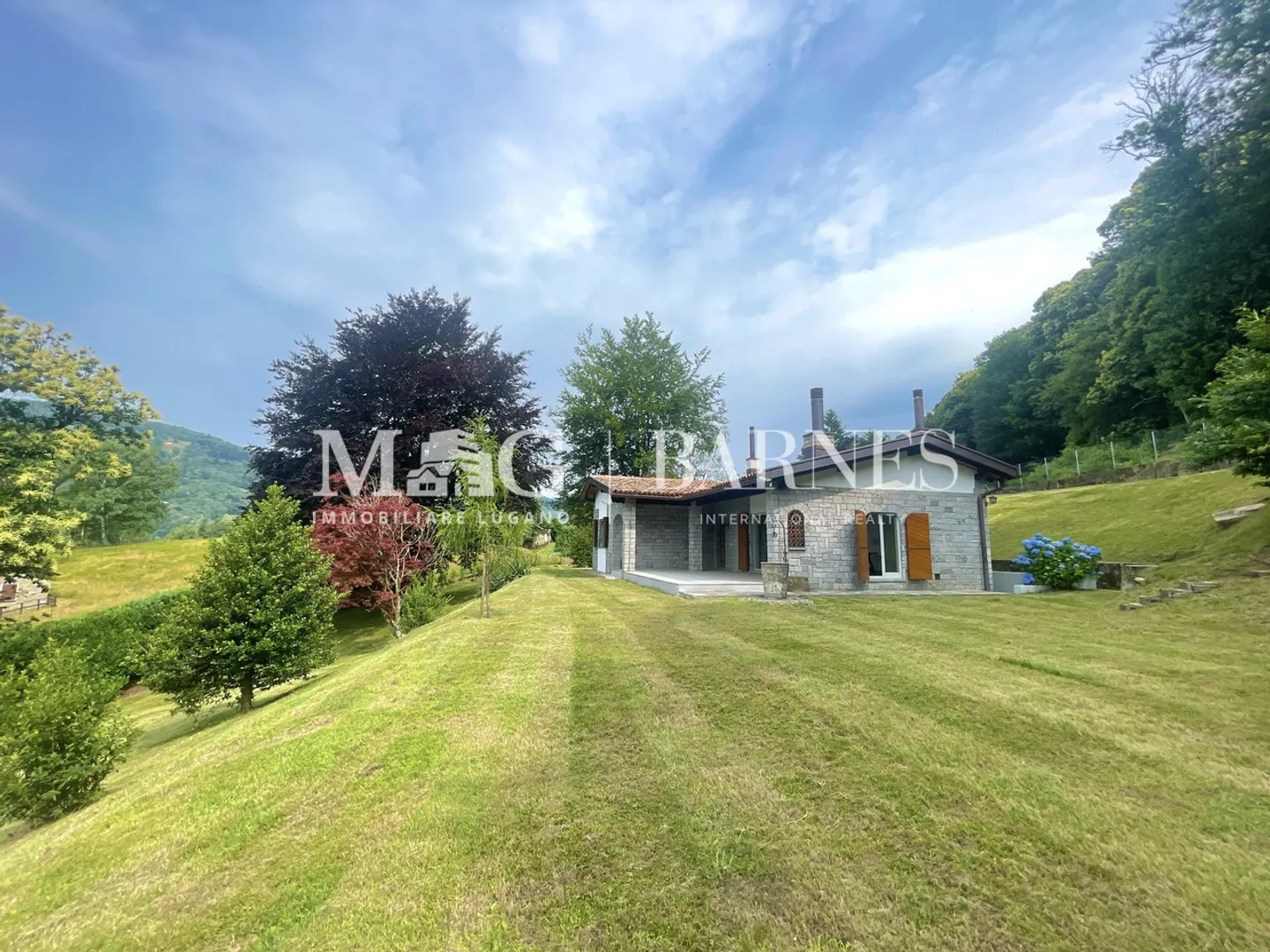 Lugano : Maison immergée dans la verdure avec grand jardin - Photo 13 sur 14
