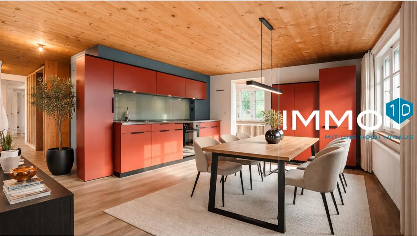 Appartement exclusif de 5,5 pièces avec jardin et charme historique - Photo 1 sur 10