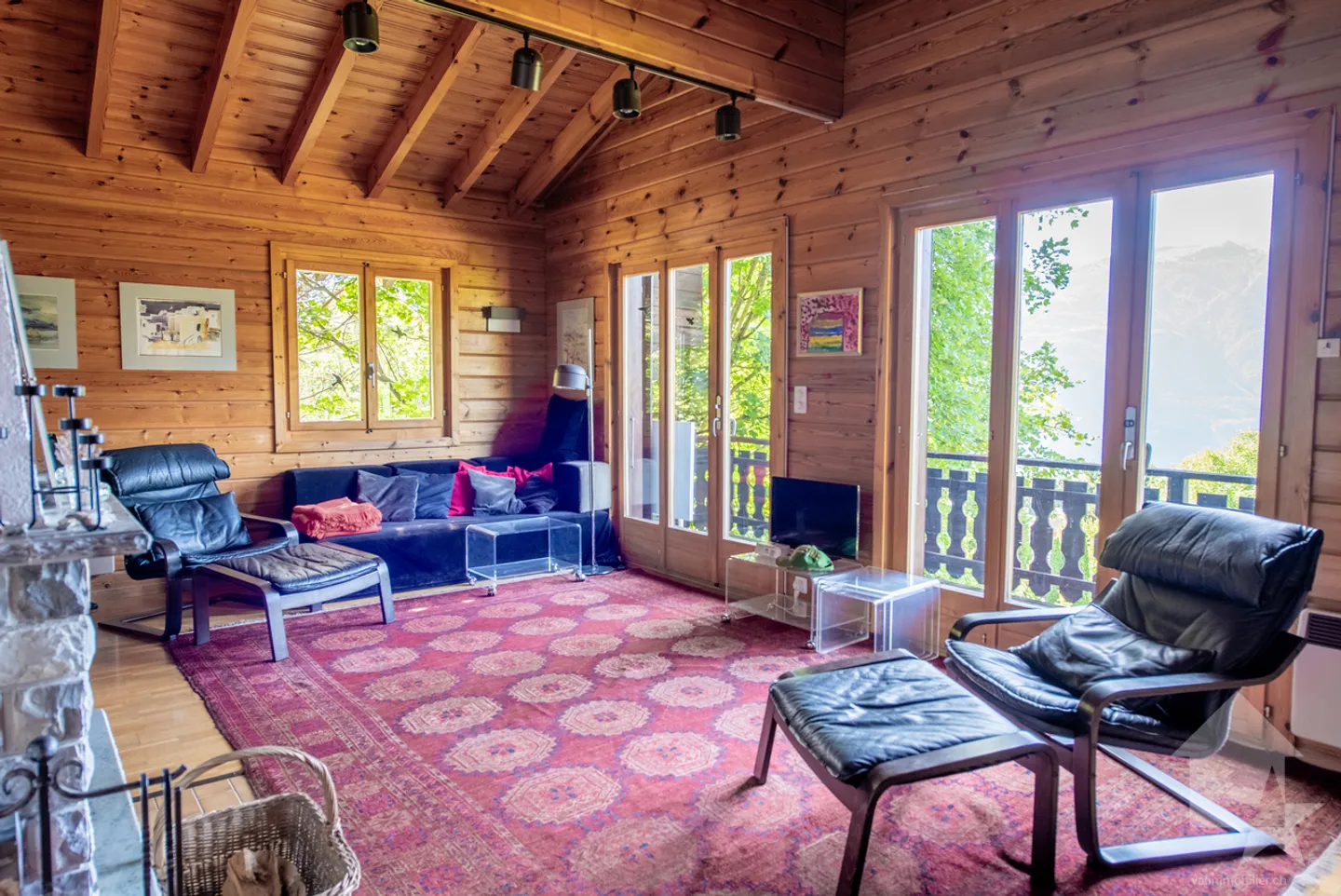 Charmantes Chalet mit 4,5 Zimmern, herrlicher Blick, sehr ruhig und sonnig - Foto 4 von 13