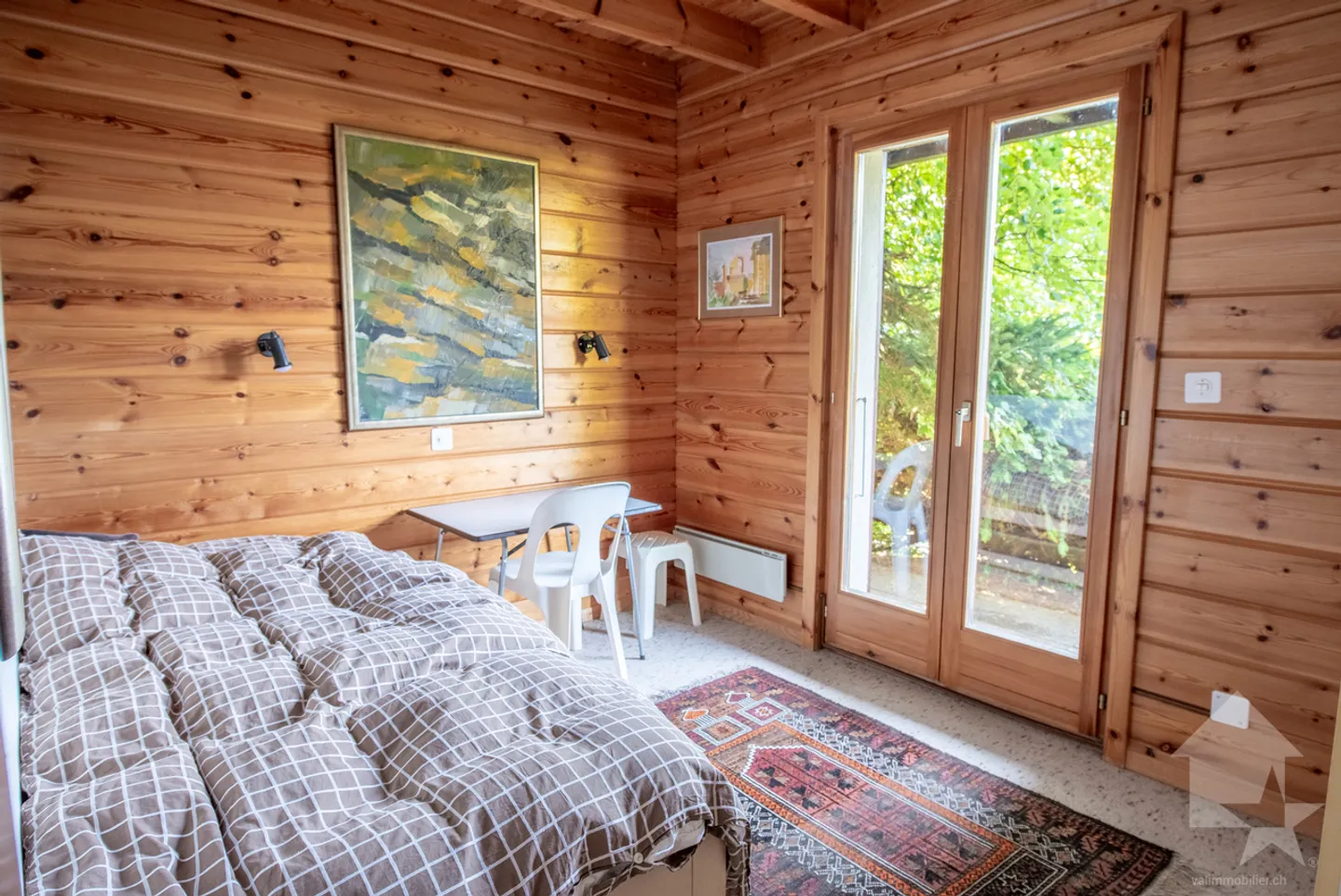 Charmantes Chalet mit 4,5 Zimmern, herrlicher Blick, sehr ruhig und sonnig - Foto 8 von 13